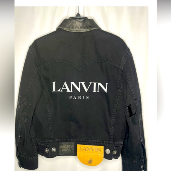 Lanvin | Jackets & Coats | Lanvin Jean Jacket Paris | Poshmark